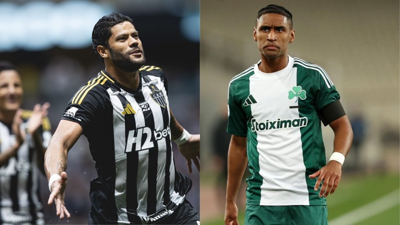 Foto: Pedro Souza/Atlético e Reprodução/Instagram furacaoteteHulk e Tetê estão p