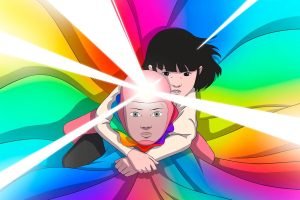 Foto: 1 de 1 Imagem colorida do filme Arco, indicado ao Oscar de Melhor Animação