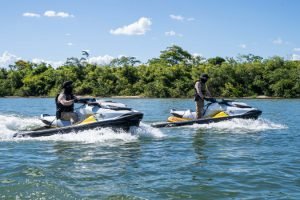 Praias de água doce da Costa Noroeste do Paraná — Foto: Governo do Paraná