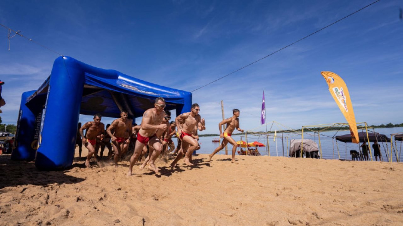 Troféu Elite de Resgates Aquáticos em Porto São José — Foto: Governo do Paraná