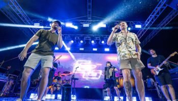 Gustavo Toledo & Gabriel se apresentam no Verão Maior Paraná — Foto: Governo do