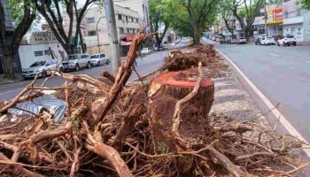 Onda de calor no Brasil — Foto: H2FOZ