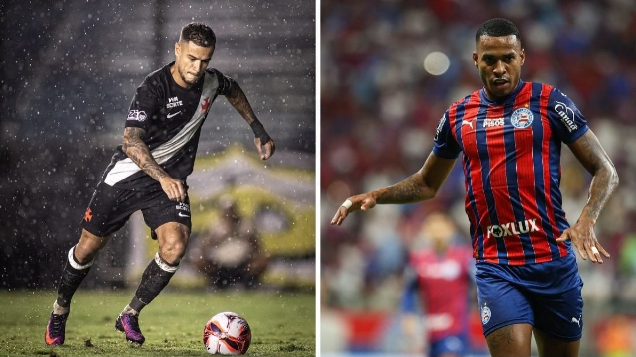 O Vasco recebe o Bahia em São Januário, com torcedores pressionando pela primeir