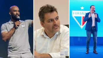 Fabinho Soldado, Bruno Spindel e Marcelo Paz — Foto: Instagram/fabinhosoldado.fu