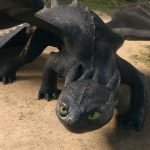 Dragão Fúria da Noite, Banguela, no live-action Como Treinar o Seu Dragão — Foto