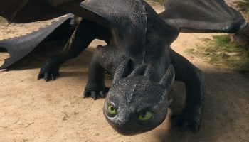 Dragão Fúria da Noite, Banguela, no live-action Como Treinar o Seu Dragão — Foto