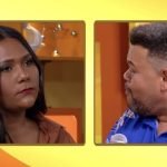 Babu e Chaiany em dinâmica após o BBB — Foto: 1 de 1 Babu e Chaiany em dinâmica