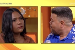 Babu e Chaiany em dinâmica após o BBB — Foto: 1 de 1 Babu e Chaiany em dinâmica