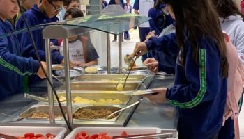 Alimentação escolar no Paraná — Foto: Governo do Paraná