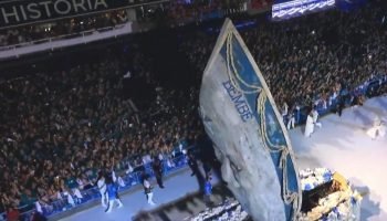 Barco da comissão de frente da Beija-Flor — Foto: 1 de 1 Barco da comissão de fr