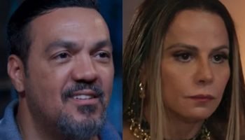 Viviane Araújo e Belo em Três Graças — Foto: 1 de 1 belo-enaltece-viviane-araujo