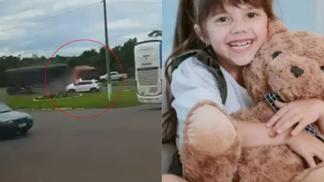 Foto: O motorista do caminhão não ficou ferido. (Reprodução/Rede Massa)