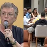 Foto: 1 de 1 Montagem de imagens mostra Boninho (à esquerda) e participantes da