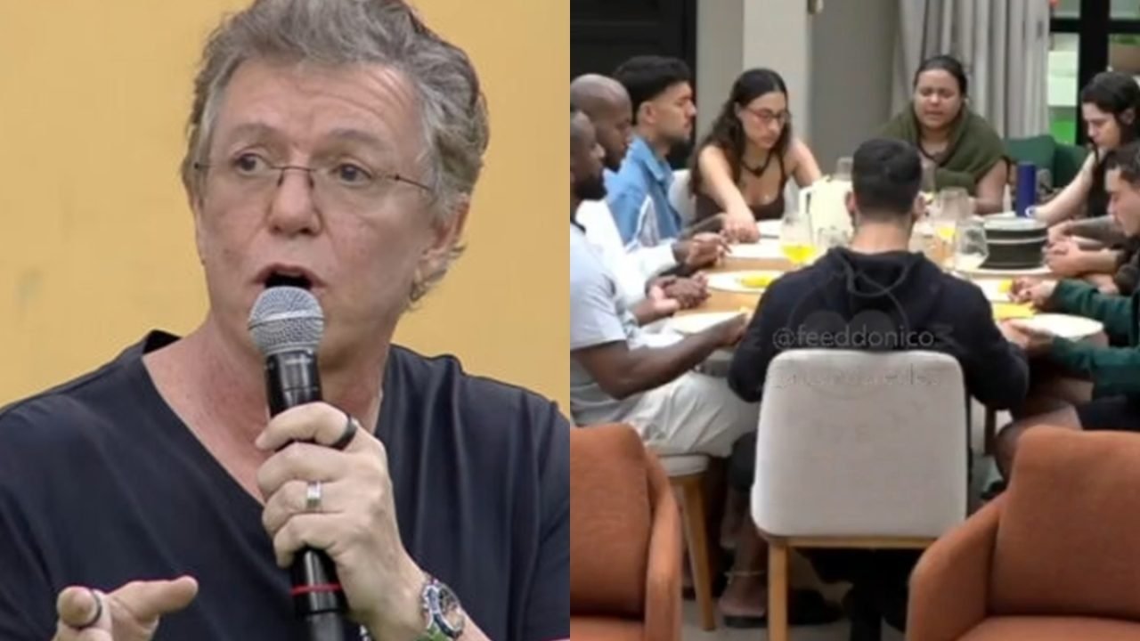 Foto: 1 de 1 Montagem de imagens mostra Boninho (à esquerda) e participantes da