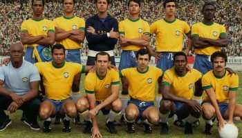 Foto: 1 de 1 Imagem oficial da série Brasil 70 – A Saga do Tri, da Netflix - Fot