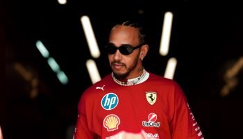Lewis Hamilton viveu temporada de pesadelos em 2025 — Foto: Reprodução/FerrariLe