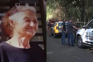 Judite Gonçalves Gomes, de 81 anos, foi encontrada morta (Foto: Reprodução/Rede)