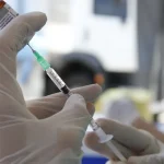 Vacinação contra o sarampo — Foto: Agência Brasil