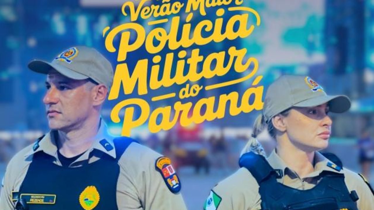 Imagens da Operação Verão Maior — Foto: Governo do Paraná