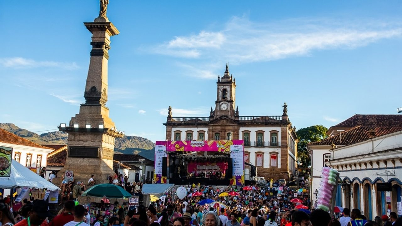 Festa no Carnaval em Ouro Preto — Foto: 1 de 1 carnaval-em-ouro-preto-mg-1 - Fot