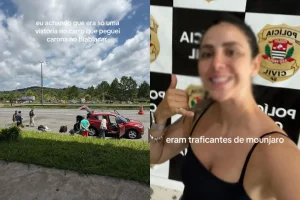 A jovem Isabela Modanez utilizou as redes sociais para contar como pegou uma car