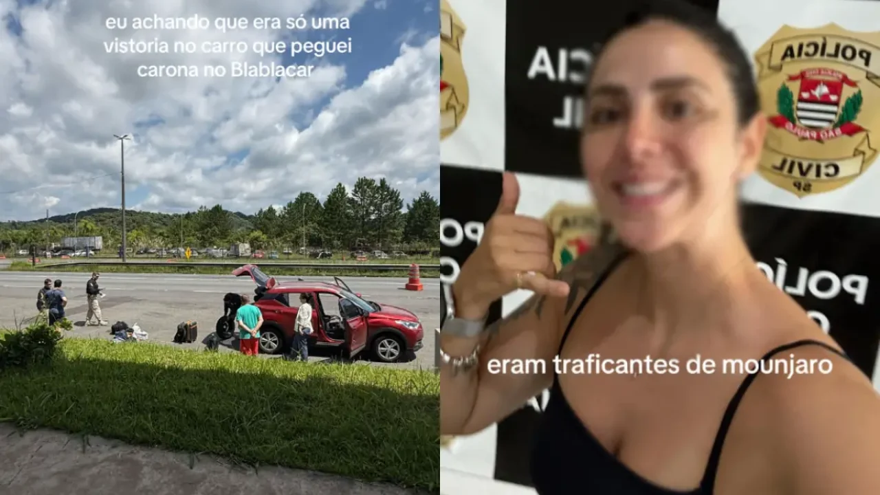 A jovem Isabela Modanez utilizou as redes sociais para contar como pegou uma car