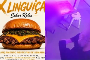 Foto: O casal que protagonizou um ato sexual em um bar Curitiba virou até tema d