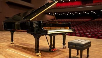 Curitiba, 11 de fevereiro de 2026 - Teatro Guaíra recebe novo piano.