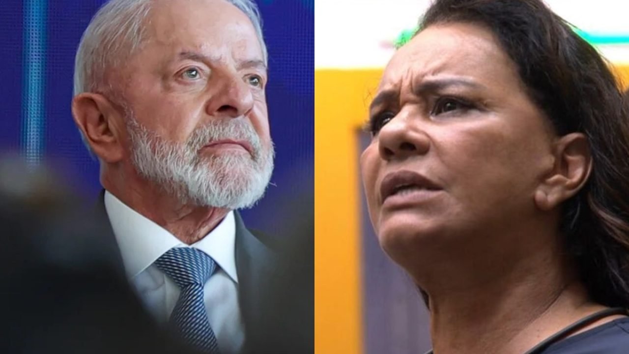 Lula e Solange Couto, montagem — Foto: 1 de 1 Lula e Solange Couto, montagem - F