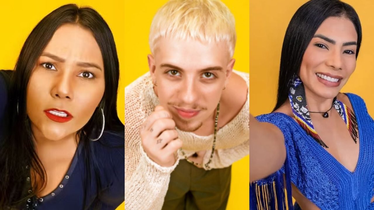 Foto de Chaiany, Juliano e Marciele — Foto: 1 de 1 Foto de Chaiany, Juliano e Ma