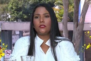 Foto: 1 de 1 Imagem colorida de Chaiany no Mais Você - Metrópoles - Foto: Reprod