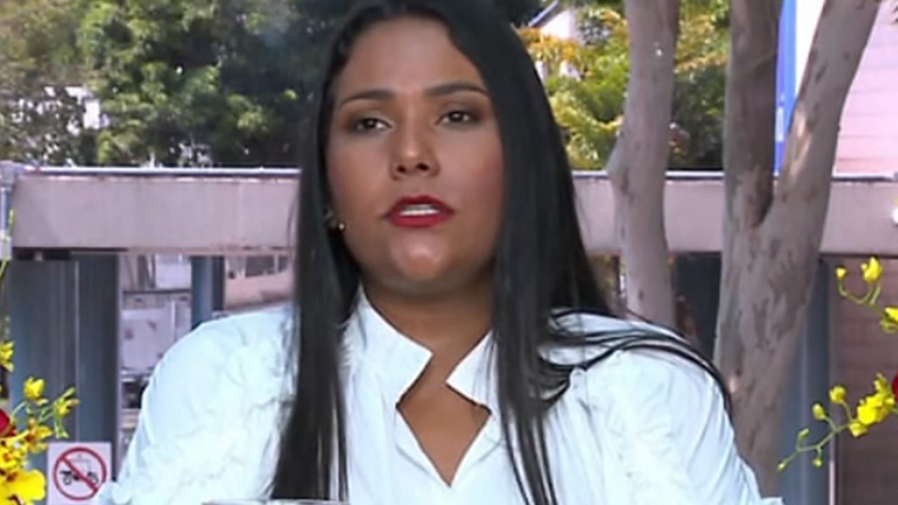 Foto: 1 de 1 Imagem colorida de Chaiany no Mais Você - Metrópoles - Foto: Reprod