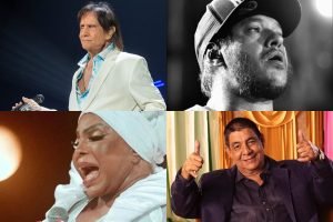Foto: 1 de 1 chorao-roberto-carlos-zeca-pagodinho-elza-soares-e-carolina-maria-d