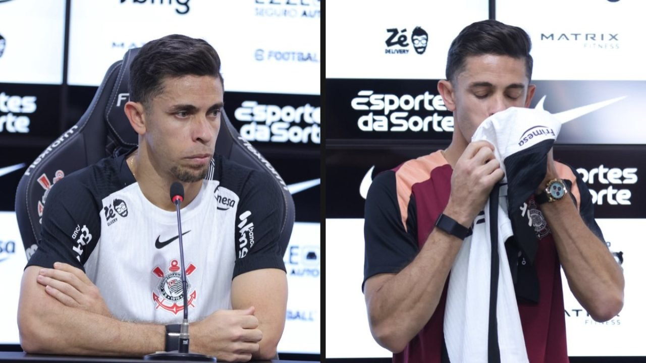 Gabriel Paulista em sua apresentação no Corinthians — Foto: José Manoel Idalgo /