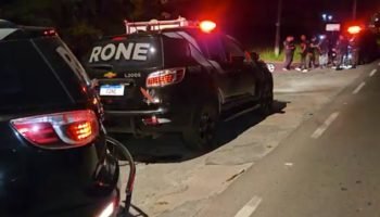 Confronto em Campo Largo — Foto: Foto: Rede Massa