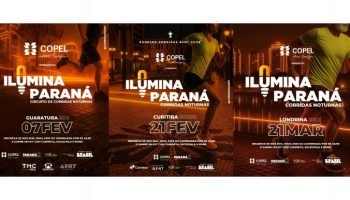 Circuito de Corridas Noturnas Ilumina Paraná — Foto: Governo do Paraná