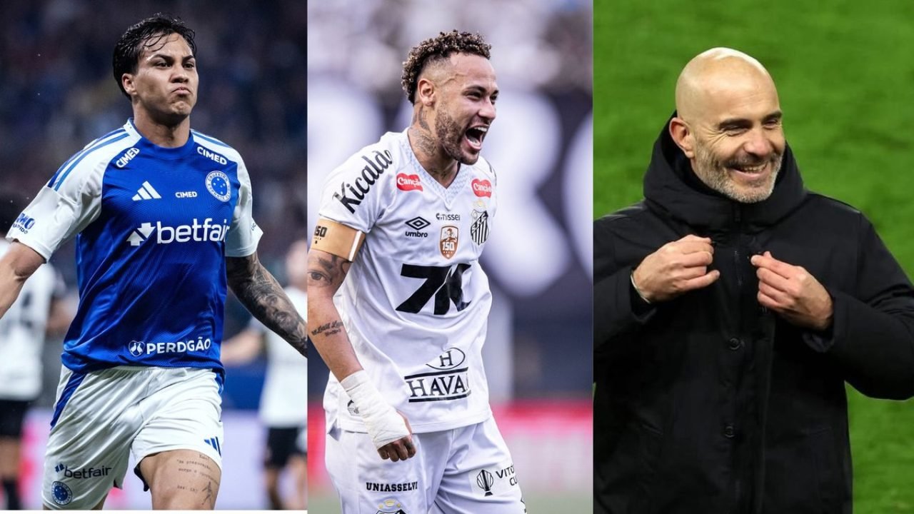 Movimentações no futebol durante a virada de ano — Foto: Gustavo Aleixo/Cruzeiro