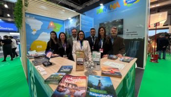 Viaje Paraná leva turismo do Estado a eventos na Europa — Foto: Governo do Paran
