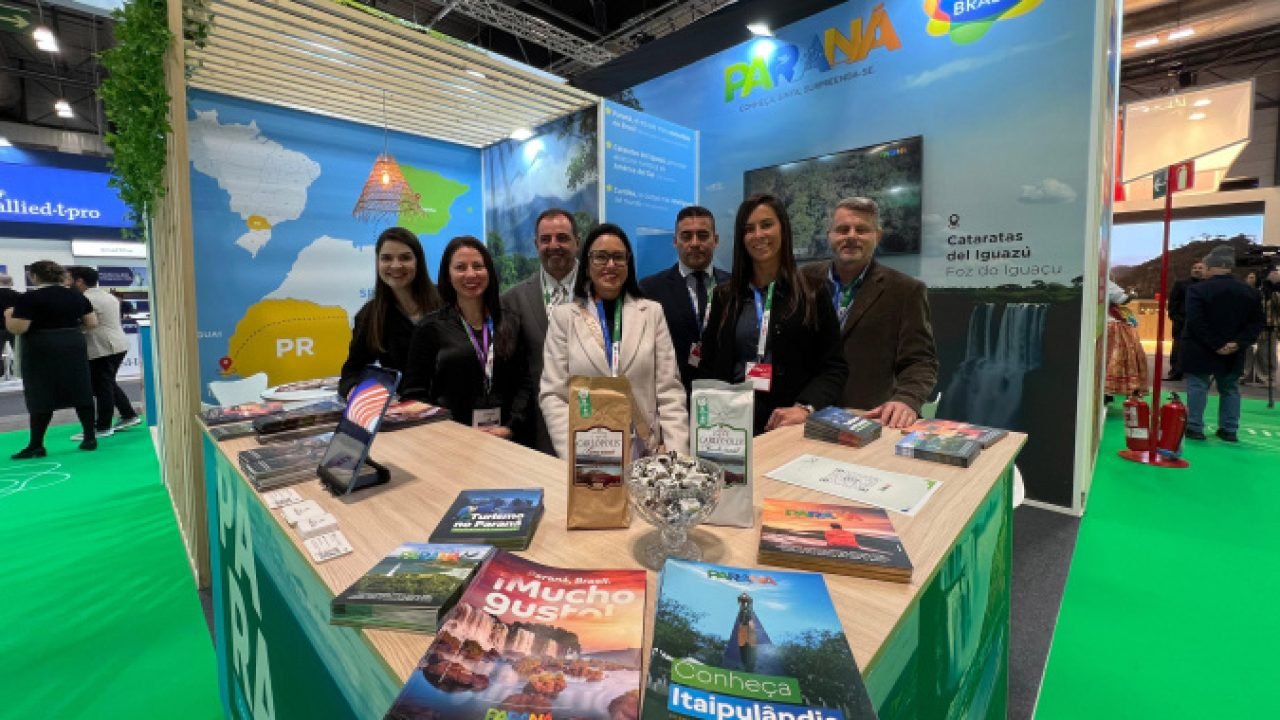 Viaje Paraná leva turismo do Estado a eventos na Europa — Foto: Governo do Paran