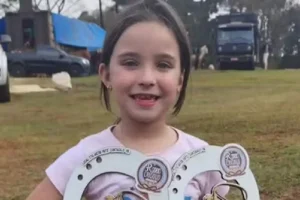 Ana Júlia Kruk da Silva estava inscrita para disputar provas campeiras — Foto: A