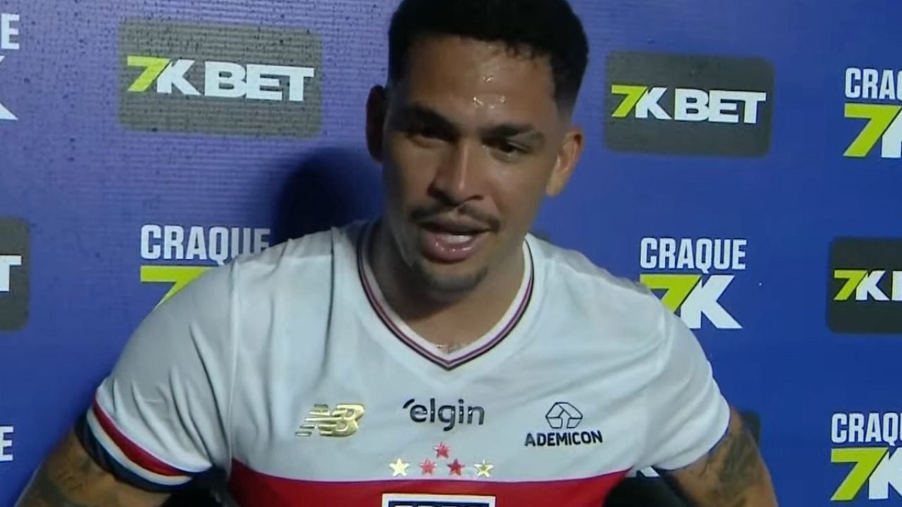 Luciano desmentiu que quer derrubar Crespo — Foto: Reprodução/Youtube TNT Sports