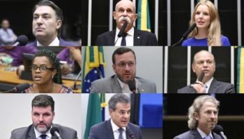 Foto: Alguns dos deputados federais do Paraná (da esq. para dir. por linha): Gia