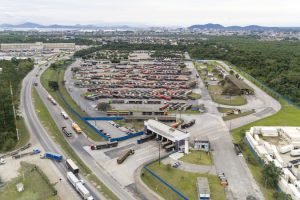 Pátio de Triagem de Paranaguá — Foto: Governo do Paraná