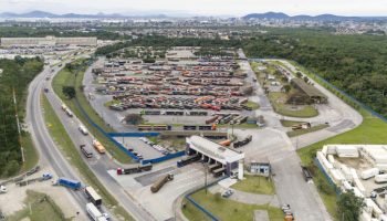 Pátio de Triagem de Paranaguá — Foto: Governo do Paraná