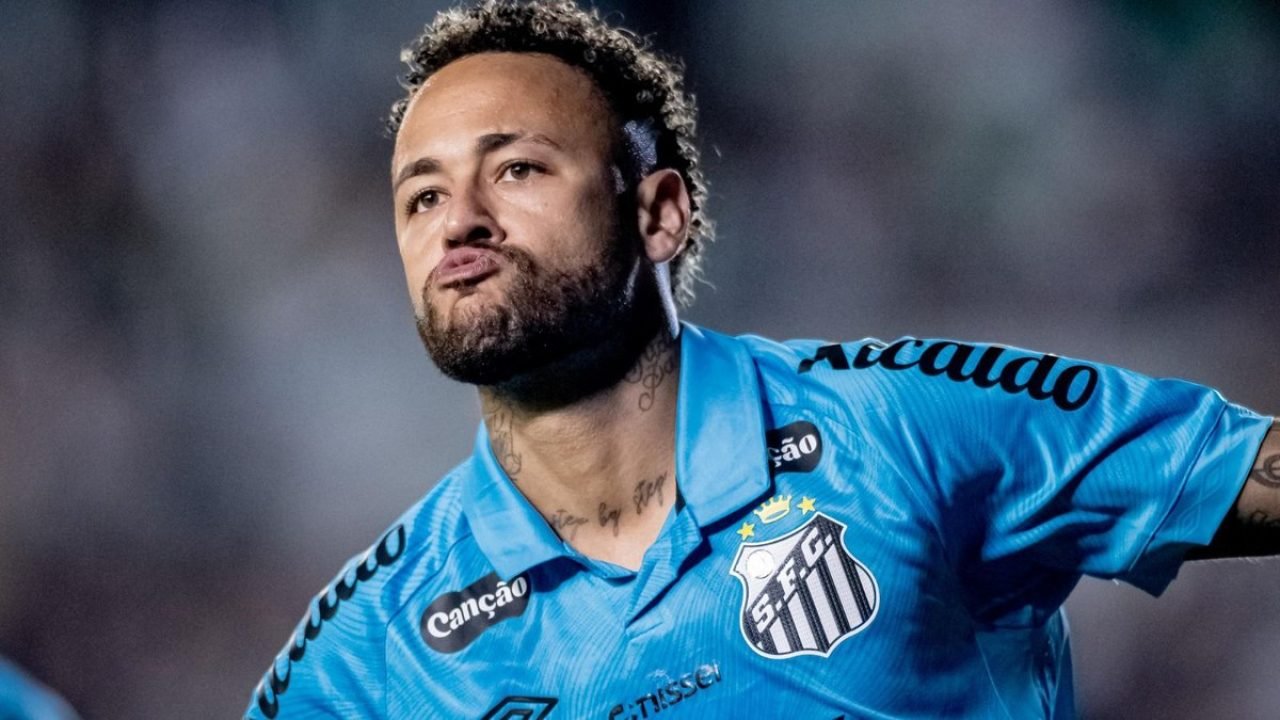 Neymar em ação pelo Santos — Foto: Léo piva/ SantosCom contrato prestes a acabar