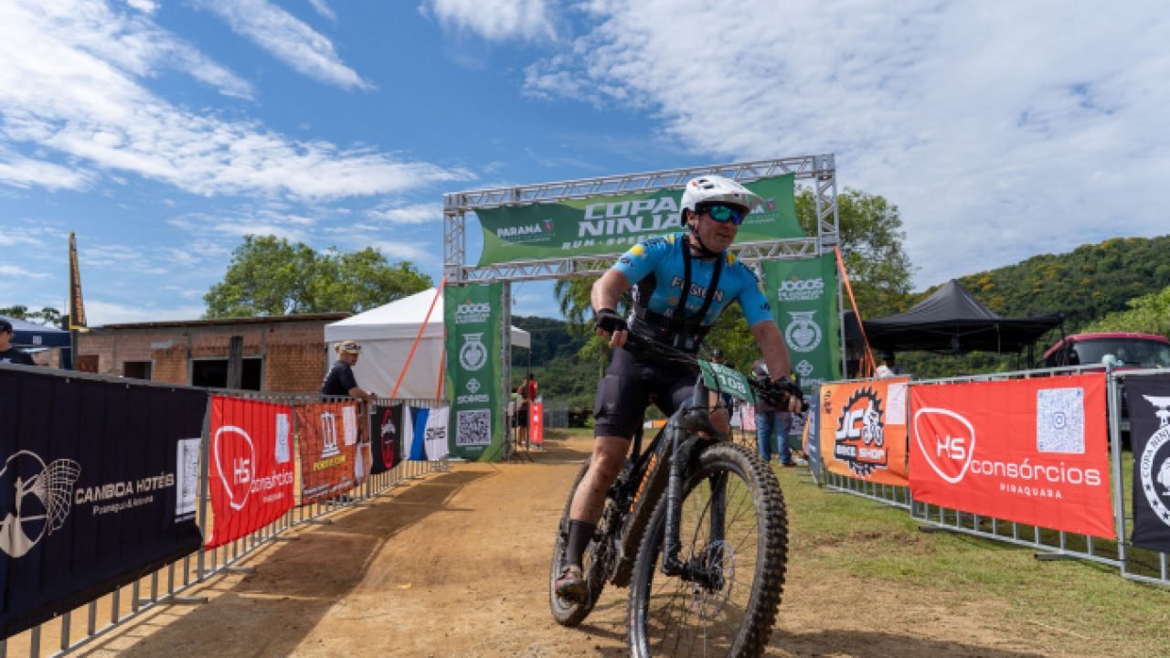 Copa Ninja de Mountain Bike em Paranaguá — Foto: Governo do Paraná