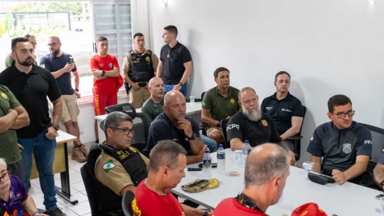 Forças de segurança atuam nos shows do Verão Maior Paraná — Foto: Governo do Par