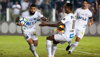 Gabigol em ação pelo Santos — Foto: Ivan Storti/Santos FCRelembre a última passa