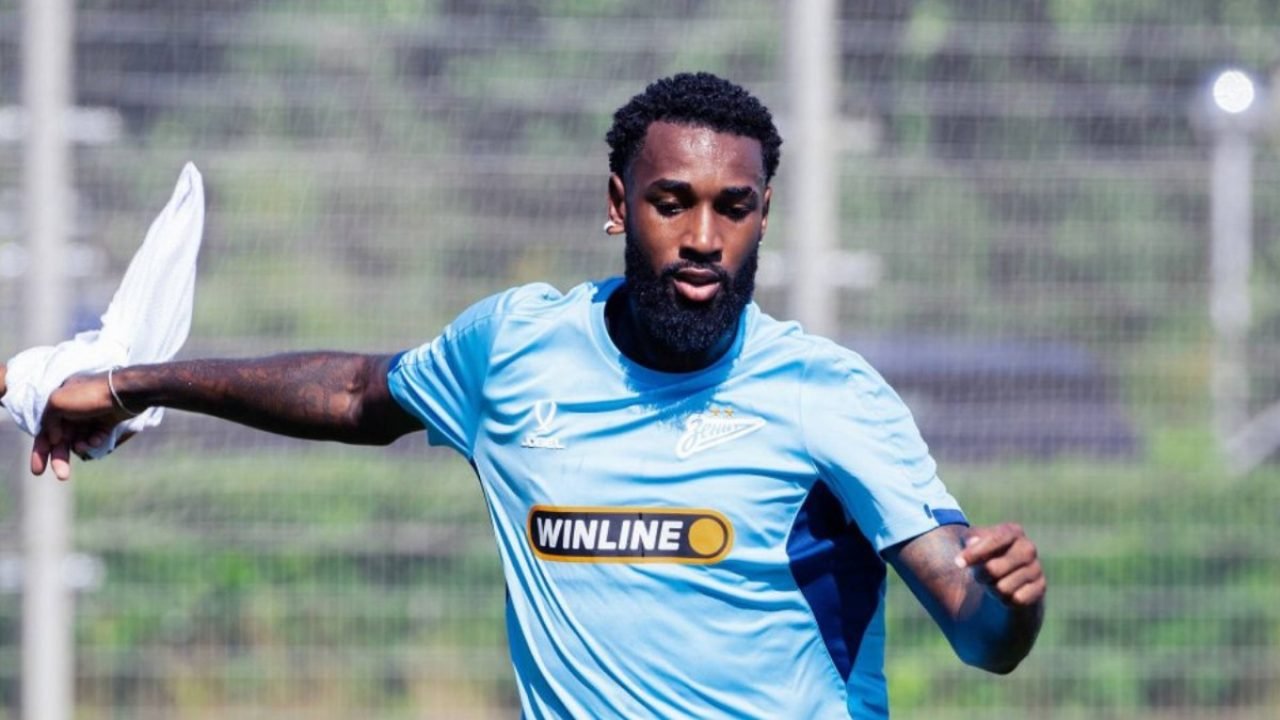 Gerson atua pelo Zenit St. Petersburg da Rússia — Foto: Reprodução/@fczenit_enGe