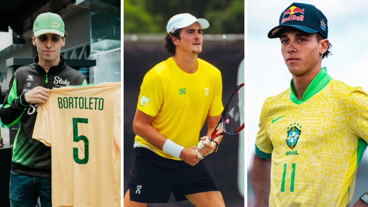 Jovens estrelas do esporte brasileiro — Foto: Reprodução Instagram/@joaoffonseca